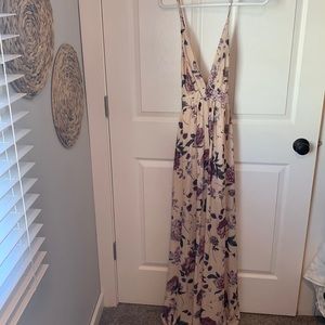 Floral maxi dress